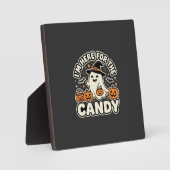 Halloween Snoep Geest Pompoen Ontwerp Fotoplaat (Voorkant)