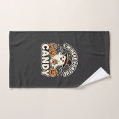Halloween Snoep Geest Pompoen Ontwerp Handdoek (Handdoek)
