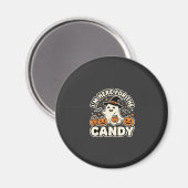 Halloween Snoep Geest Pompoen Ontwerp Magneet (Voorkant / Achterkant)