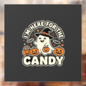 Halloween Snoep Geest Pompoen Ontwerp Raamsticker (Vel 2)