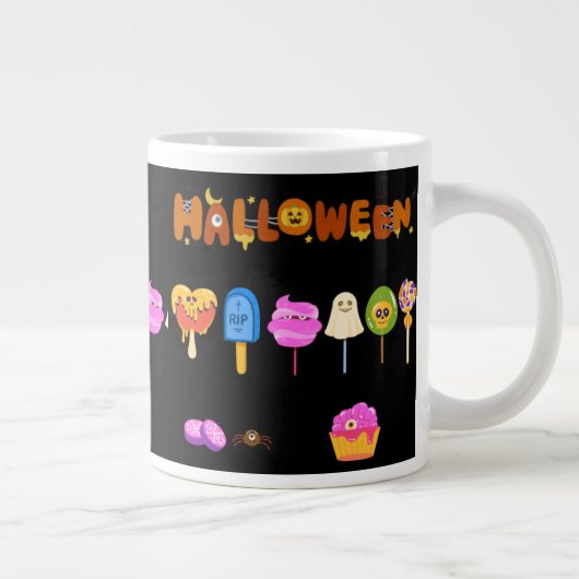 halloween snoep grote koffiekop (Rechts)