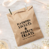Halloween Snoep Haunted Sweets Creepy Tredy Bedankzakje (Geknipt)