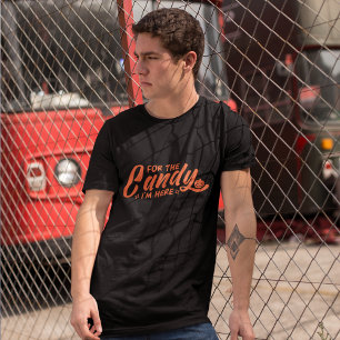 Halloween Snoep Hunter Tri-Blend Shirt