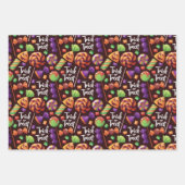 Halloween Snoep Inpakpapier Vel (Voorkant)