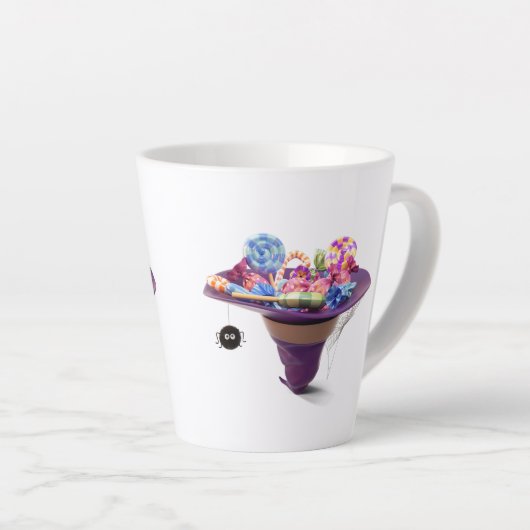 halloween snoep latte mok (Rechterhoek)