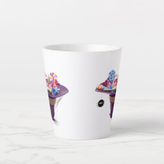 halloween snoep latte mok (Voorkant)