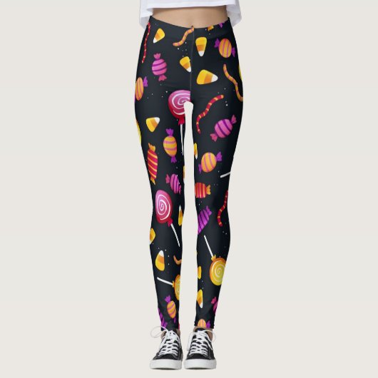 Halloween snoep leggings (Voorkant)