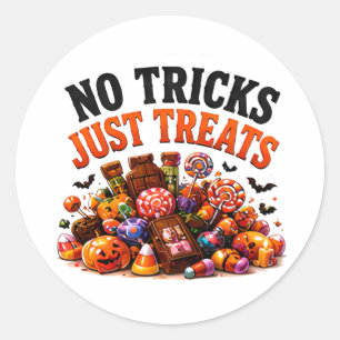 🍬 Halloween Snoep Liefhebber Grappige Zin 👻 Ronde Sticker