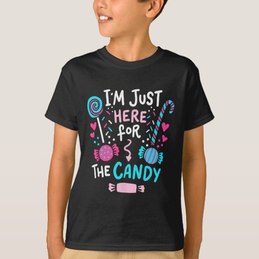 Halloween Snoep Lollipop Cute Gift T-shirt (Voorkant)