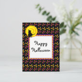 Halloween Snoep Mais Briefkaarten (Staand voorkant)