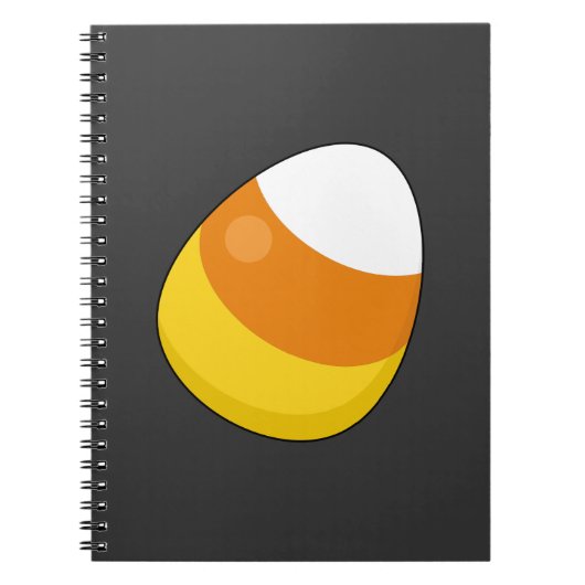Halloween Snoep Mais Notitieboek (Voorkant)