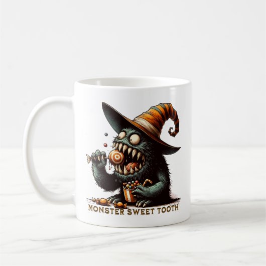Halloween Snoep Monster Koffiemok (Links)