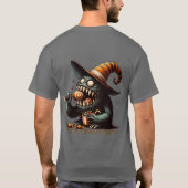  Halloween Snoep Monster T-shirt (Achterkant)