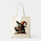  Halloween Snoep Monster Tote Bag (Achterkant)