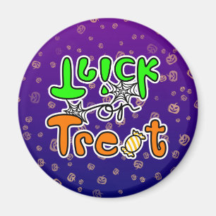 Halloween snoep of een grap magneet