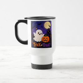 Halloween snoep of een leuke poets reisbeker