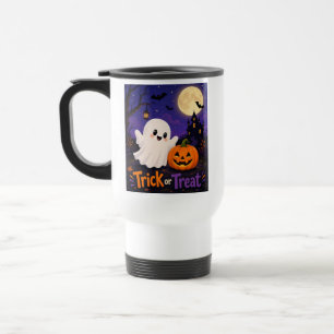 Halloween snoep of een leuke poets reisbeker