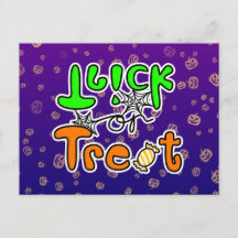 Halloween snoep of een poets