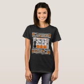 Halloween snoep of een poets t-shirt (Voorkant volledig)
