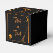 Halloween Snoep of Leugens Bedankdoosjes (Achterkant)