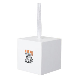 Halloween Snoep of Noem me Schattig Vintage Grafis Decoratie