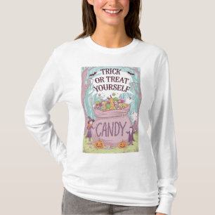 Halloween "Snoep of Straf jezelf" T-Shirt Ontwerp