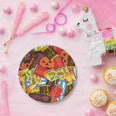 Halloween snoep papieren bordje (Feest)