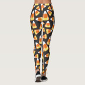 Halloween snoep patroon, leuke snoepmaïsbehandelin leggings (Achterkant)