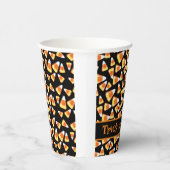 Halloween snoep patroon, leuke snoepmaïsbehandelin papieren bekers (Rechts)