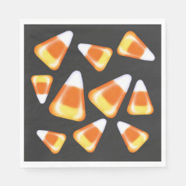 Halloween snoep patroon, leuke snoepmaïsbehandelin servet