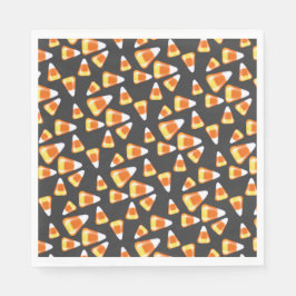 Halloween snoep patroon, leuke snoepmaïsbehandelin servet