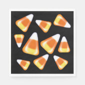 Halloween snoep patroon, leuke snoepmaïsbehandelin servet (Voorkant)