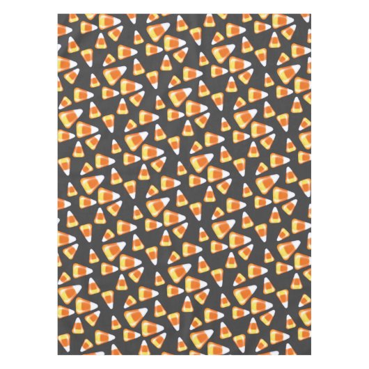 Halloween snoep patroon, leuke snoepmaïsbehandelin tafelkleed (Voorkant)