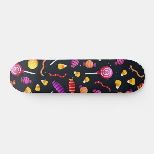 Halloween snoep persoonlijk skateboard (Horizontaal)