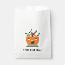 Halloween Snoep Pompoen Treat Bags