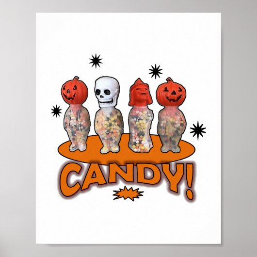 HALLOWEEN SNOEP POSTER (Voorkant)