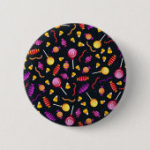 Halloween snoep ronde button 5,7 cm (Voorkant)