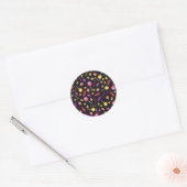 Halloween snoep ronde sticker (Envelop)