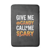 Halloween Snoep Schrikbarend Spook Ontwerp_1 Badmat (Voorkant Verticaal)