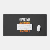 Halloween Snoep Schrikbarend Spook Ontwerp_1 Bureaumat (Keyboard & Muis)