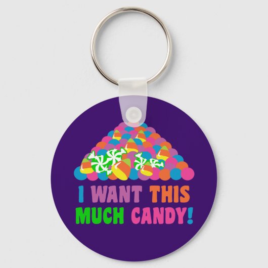 Halloween-Snoep Sleutelhanger (Voorkant)