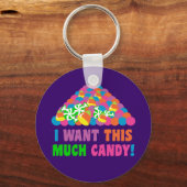 Halloween-Snoep Sleutelhanger (Voorkant)