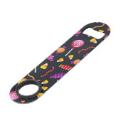 Halloween snoep speed flessenopener (Achterkant Gekanteld)