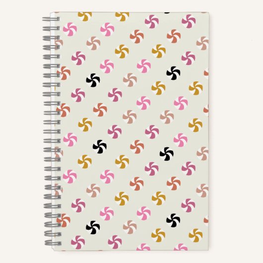 Halloween Snoep Spiral Notitieboek (Voorkant)