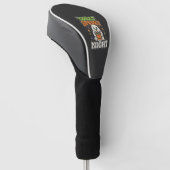 Halloween Snoep Spoken Nacht Golfheadcover (Schuin)