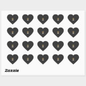Halloween Snoep Spoken Nacht Hart Sticker (Vel)