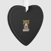 Halloween Snoep Spoken Nacht Ornament (voorkant)
