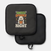 Halloween Snoep Spoken Nacht Pannenlap (Voorkant / Achterkant)