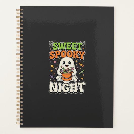 Halloween Snoep Spoken Nacht Planner (Voorkant)