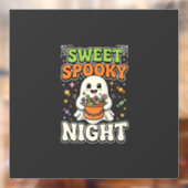 Halloween Snoep Spoken Nacht Raamsticker (Vel 2)